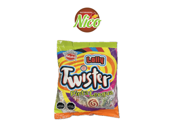 Lolly Twister Pintalengua x24u